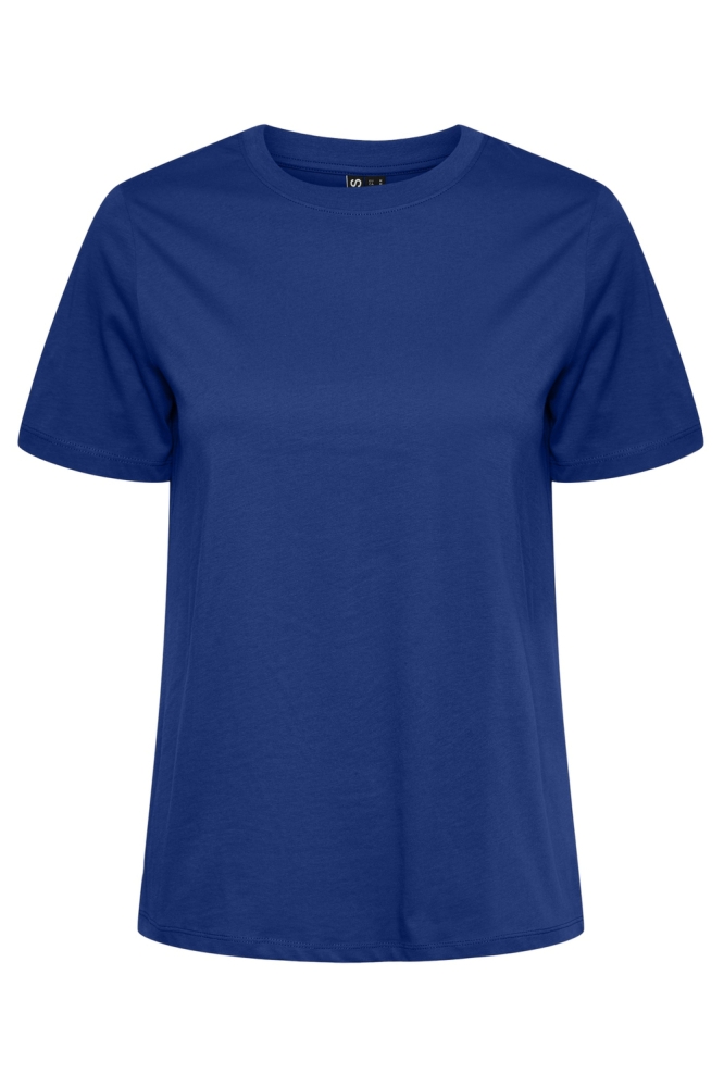 PCRIA SS SOLID TEE NOOS BC 17140802 Mazarine Blue
